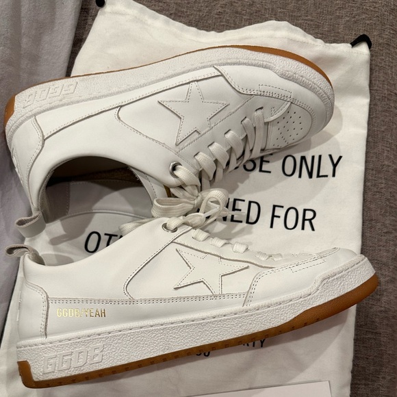 GOLDEN GOOSE | 39 | LEATHER YEAH SNEAKERS | PRACTICALLY NEW - Picture 5 of 10